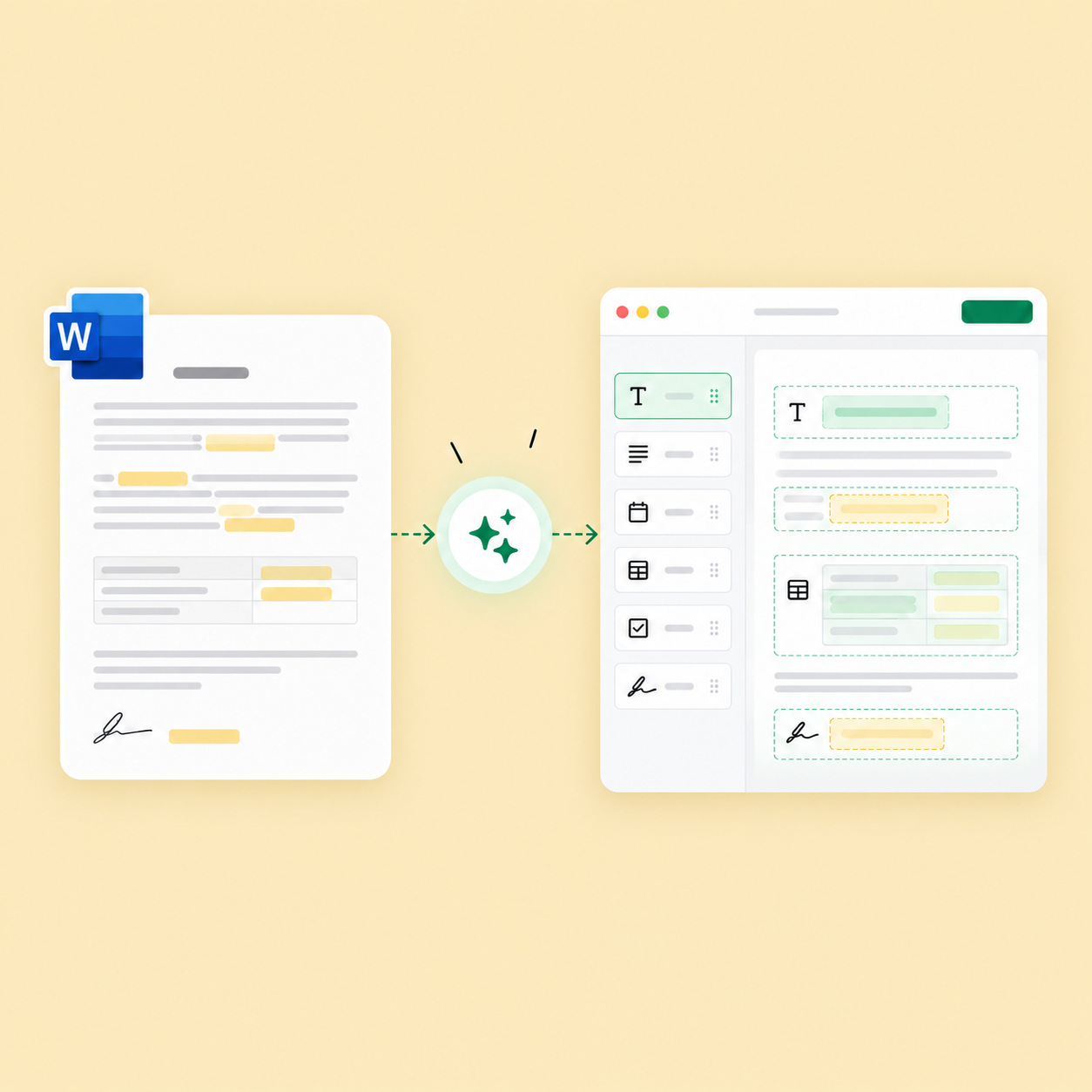 Share tools quickly and confidently in minutes